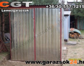 Horganyzott garázsok 2x3