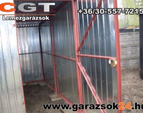 Horganyzott garázsok 2x3