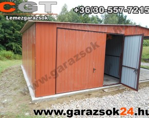 Garázsok előtetővel 4x5