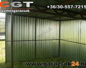 Horganyzott garázsok 6x4